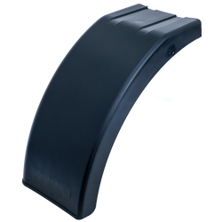 Demi-garde-boue pour remorque DOMAR DR1012202 passage de roue 384/200mm gauche