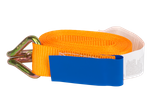 Jeu de quatre courroies de transport orange KAMAR 3 m/25 mm/0,8 t avec tendeur