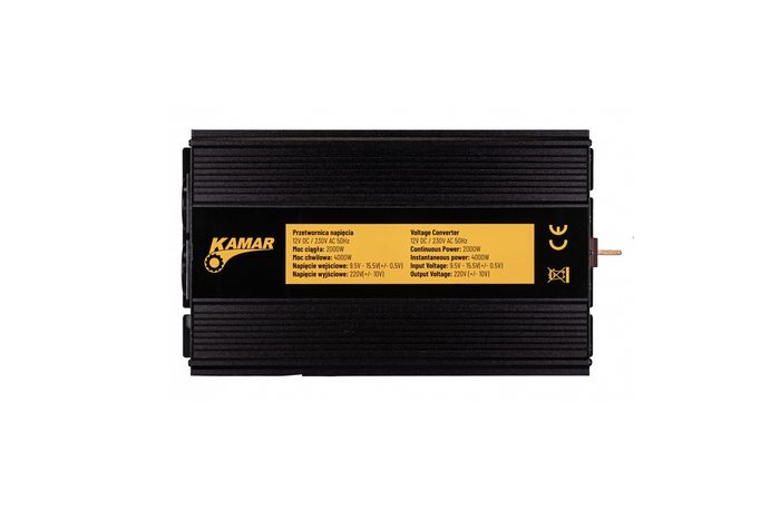 Convertisseur de tension 12V/230V (2000/4000W) KAMAR E1930