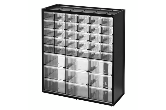 Organiseur de rangement d'atelier à 39 tiroirs STANLEY OPP, 367 x 435 mm