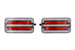 Feux arrière LED TT Technology TT.12028B-DI ,3 fonctions gauche+droite, sans fil, magnétiques