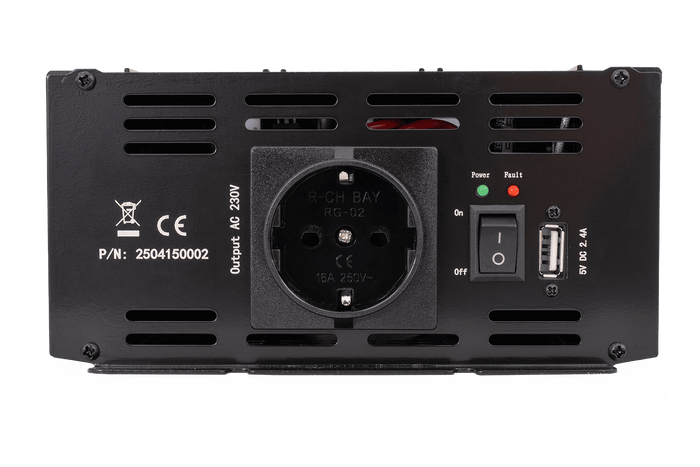 Convertisseur de tension 12V/230V (1000/2000W) KAMAR E1926