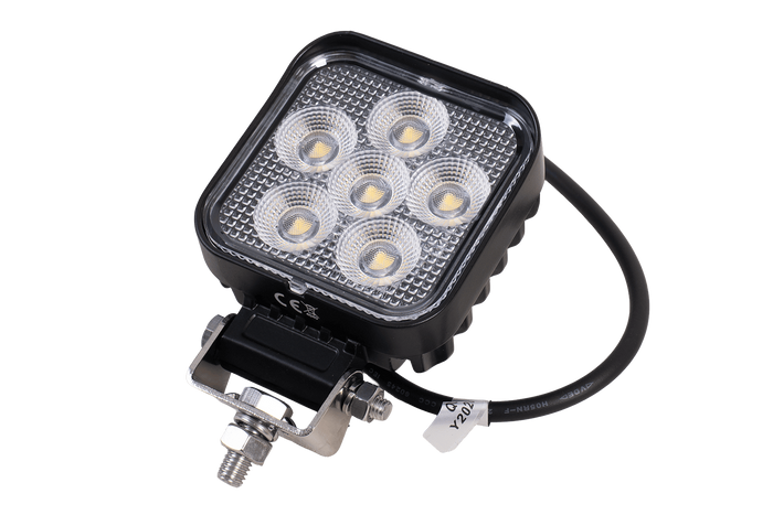 Lampe de travail, réflecteur LED TT TECHNOLOGY NOIR TT.13324, 24 LED, 1920 lm carré