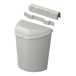 Poubelle ProPlus 370402 avec couvercle pour remorques et camping-cars, 6 L