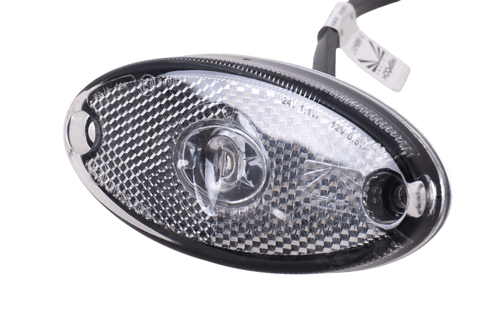 Feu de gabarit LED ASPÖCK FLATPOINT II, ​​blanc, universel