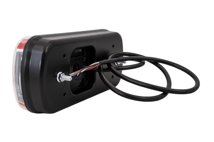 Feu arrière FRISTOM FT-130 PM LED, 6 fonctions, universel