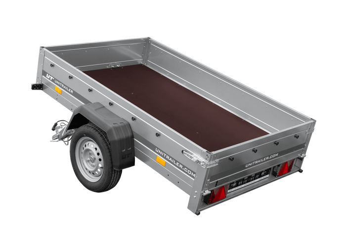 Remorque porte-voitures 200x125 UNITRAILER GARDEN 201 KIPP