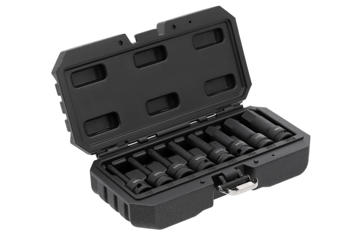 Douilles à chocs hexagonales YATO YT-10666- 19mm, 8 pièces.