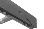 Support latéral plat OUTLET UNITRAILER, longueur 30 cm, hauteur 40 cm, pour remorque à bateau, GRIS