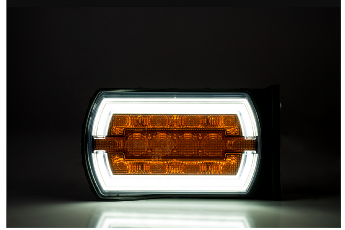 Feu, phare avant LED HORPOL CLEOfront LZD 2789/W1, 3 fonctions, universel