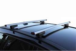 Barres de toit universelles G3 CL 60.130 pour rails en aluminium traditionnels et intégrés
