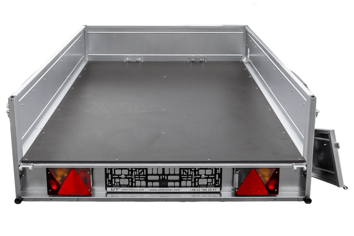 Remorque sur ressorts 230x125 UNITRAILER GARDEN 230/R KIPP