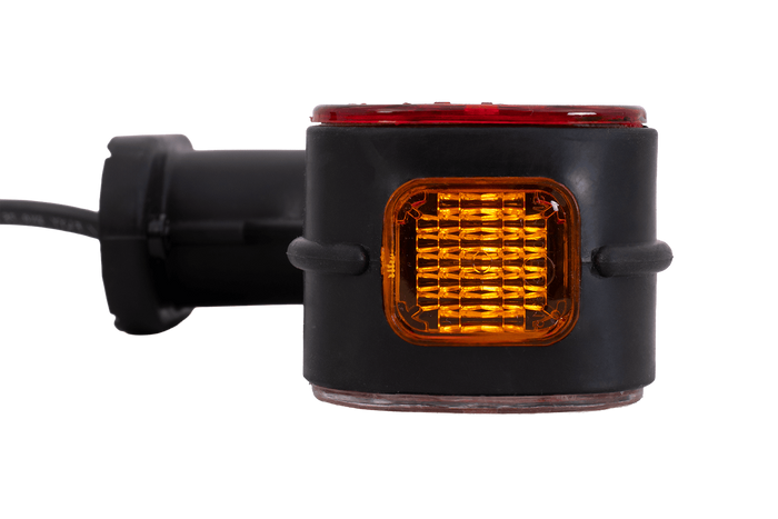 Feu de gabarit droit ASPÖCK SUPERPOINT II sur bras en caoutchouc