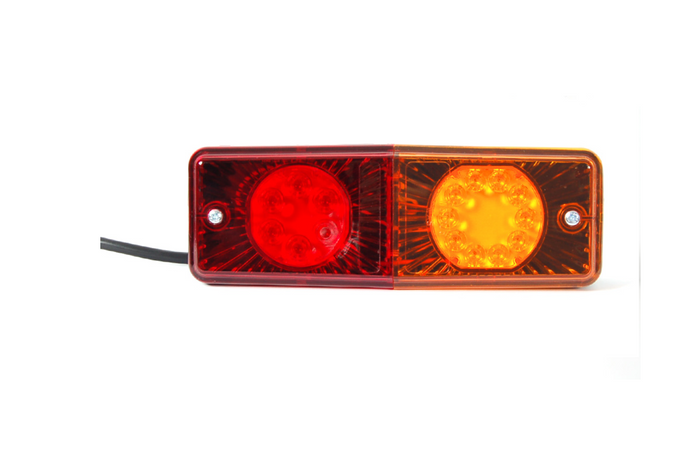 Feu arrière WAŚ W072UD 487 3 fonctions universel