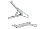 Support d'angle extensible ProPlus 361510, côté avant droit/arrière gauche de la remorque, capacité de charge 600 kg, hauteur 460 mm