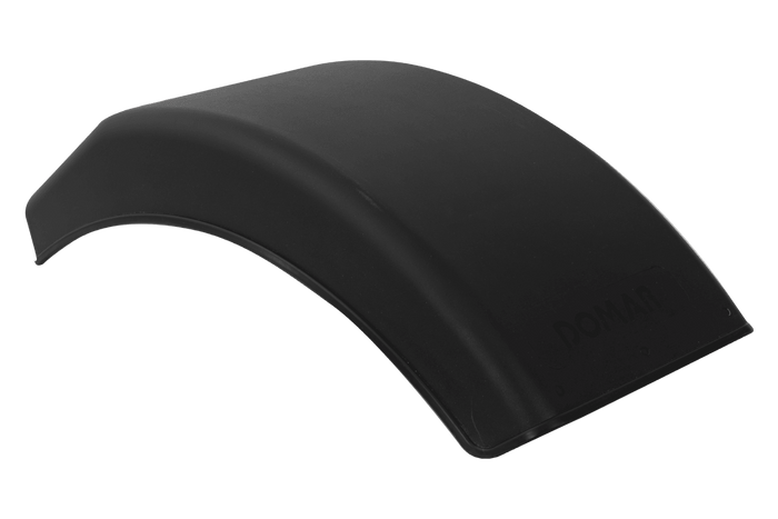 Demi-garde-boue pour remorque DOMAR DR1012201 passage de roue 384/200mm droit