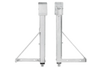 Support d'angle extensible ProPlus 361510, côté avant droit/arrière gauche de la remorque, capacité de charge 600 kg, hauteur 460 mm