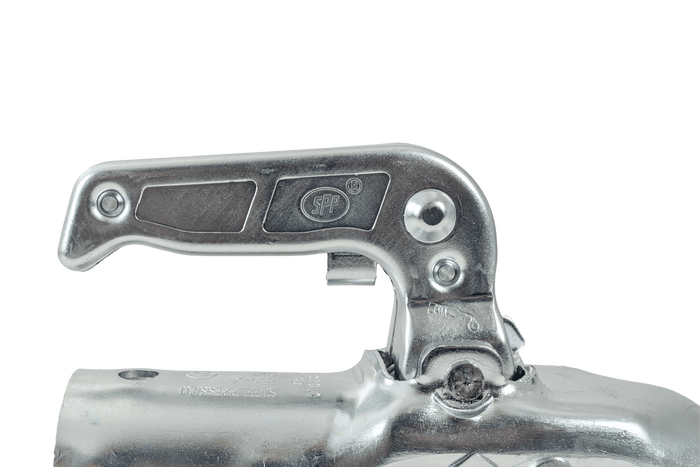 Attelage à boule STEELPRESS BC-3000.1D-00-00+Z2 pour remorque de 3 000 kg avec timon tubulaire de 35 à 50 mm