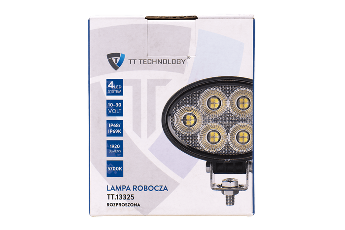 Lampe, feux de travail oval LED TT TECHNOLOGY TT.13325 24 LED, 1920 lm