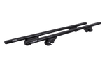 Barres de toit Eco Alubase 120 - barres de toit universelles en aluminium pour rails ouverts