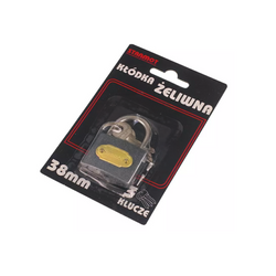 Cadenas en fonte 38 mm HERMON, diamètre œil 4,5 mm