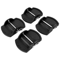 Ensemble de quatre supports stabilisateurs de remorque KNOTT 18x14x4,5cm
