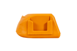 Couvercle, capot de sécurité pour l'attelage à boule Soft Dock STEELPRESS SDP-01 avec emplacement pour la prise.