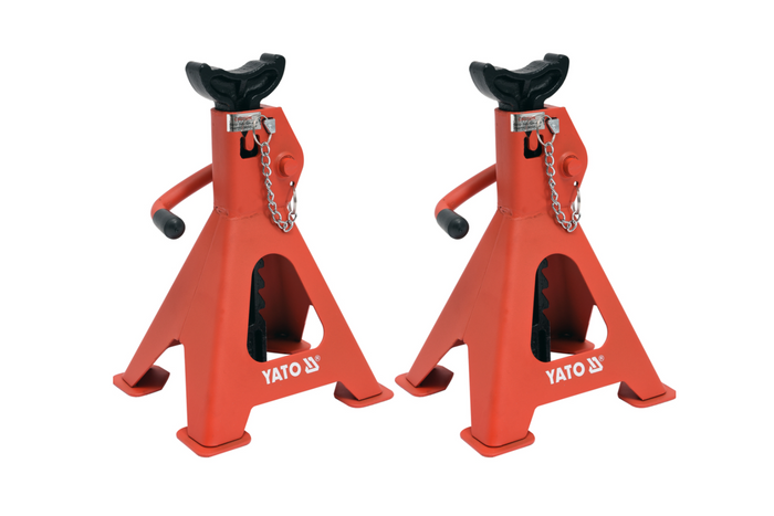 Chandelles de voiture, lot de 2,  YATO YT-17310, 2 tonnes