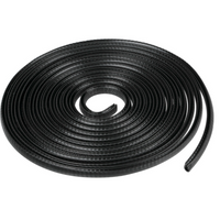 Protection de bord de porte blindée LAMPA 5 m Noir