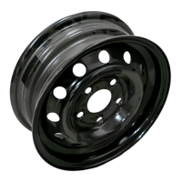 Jante en acier OUTLET pour remorque UNITRAILER noire 4,5J x 13&quot; H2 5x112 ET:30