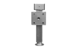 Support de manivelle extensible UNITRAILER D-110.000.049 pour remorque plateau 1300 kg, entraxe 410-645 mm