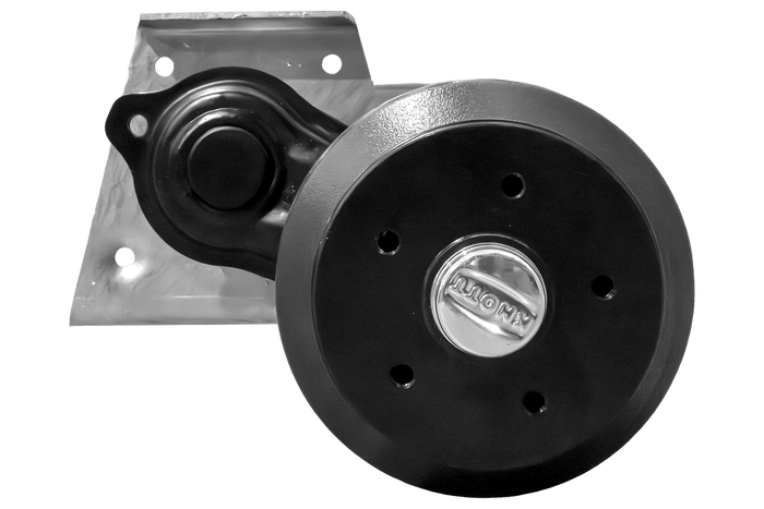 Essieu freiné KNOTT VGB15MV pour remorque/porte-voitures 1550 kg 1616 mm 2110 mm 5x112