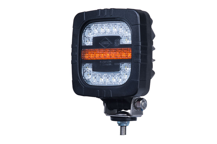 Phare avant LED HORPOL ROCA LZD 2806, 2 fonctions, universel avec support
