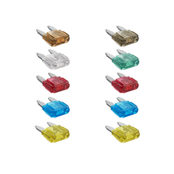 Fusibles miniatures à lames ProPlus 490371S, 12 V/24 V, lot de 10 pièces.