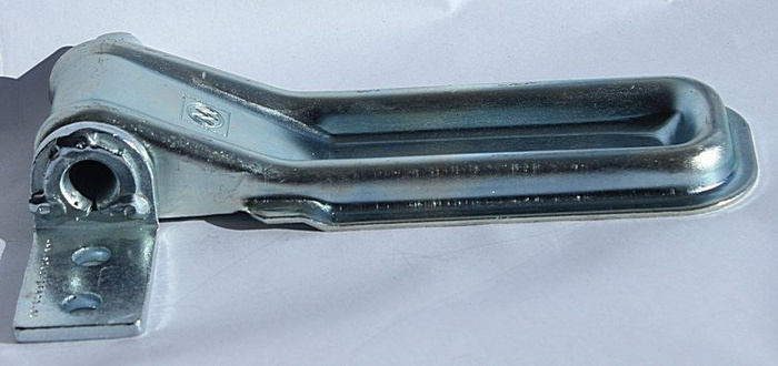 Charnière latérale avec poignée, WINTERHOFF BSCH 10-17-170+BSCHG 10-17-A montage latéral de remorque complet