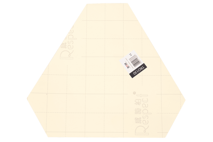 Autocollant réfléchissant HERMON, triangle de signalisation de ralentissement, 300x120mm