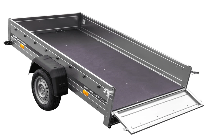 Remorque porte-voitures 230x125 UNITRAILER GARDEN 230 KIPP