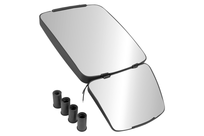 Rétroviseur panoramique chauffant PLASTEX LP0435MPE universel 435x223mm