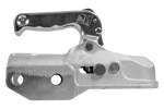 Attelage à boule WINTERHOFF WW 350-RCH-1616 pour remorque de 3500 kg avec timon tubulaire de 60 mm, en fonte