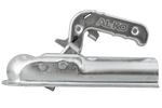Attelage à boule AL-KO AK7 PLUS pour remorque de 750 kg avec timon tubulaire de 50 mm