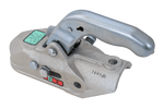 Attelage à boule KNOTT K27-B pour remorque de 2 700 kg avec timon tubulaire de 45 mm, en fonte 
