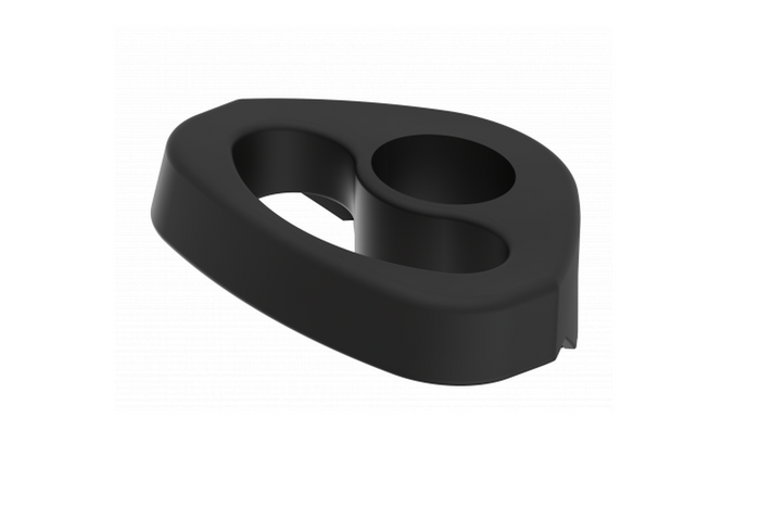 Poignée de manœuvre KNOTT 414004.001 pour roue de support de 48 mm