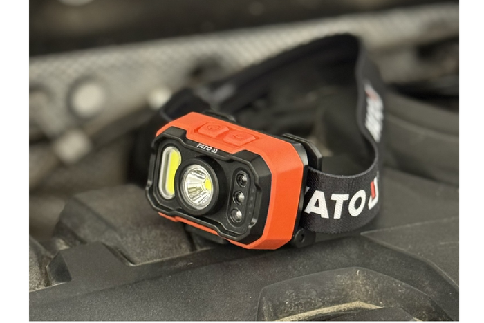 Lampe frontale LED YATO YT-085942 avec détecteur de mouvement, 1000 lm