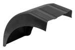 Demi-garde-boue gauche pour remorque DOMAR DR1014001, passage de roue 400/240 mm