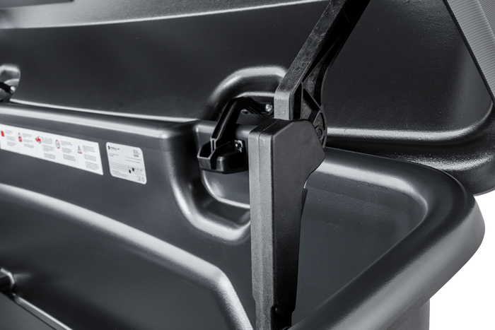 Box, coffre sur l'attelage pour la plateforme Inter Pack RE-cargo