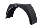 Garde-boue de remorque 15-17,5" DOMAR DK3114, passage de roue plat 950/300 mm avec garniture blanche