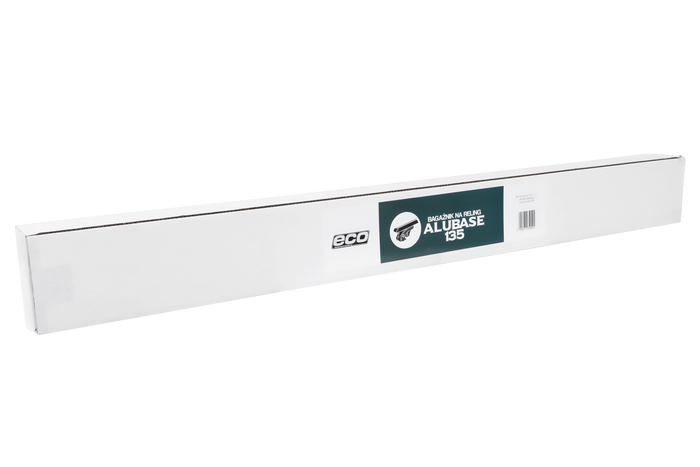 Barres de toit Eco Alubase 135 - barres de toit universelles en aluminium pour rails ouverts
