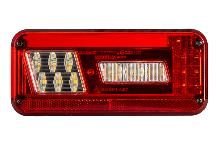 Feu arrière DOBPLAST DPT30 LED, 6 fonctions, droit