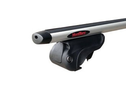 Barres de toit en aluminium Mont Blanc AMC 5412-A46 pour rails intégrés