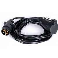 Câble électrique KAMAR E1223 5 m, prise/fiche 12 V, 7 broches